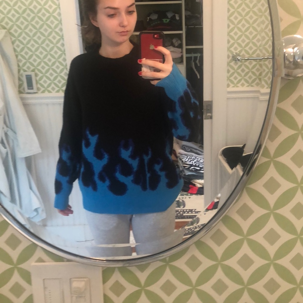 flame sweater